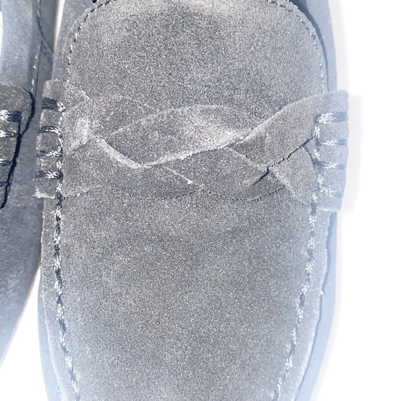 Vionic Montara Black Suede Braided Detail Slip On Loafers size 5 women's - Picture 3 of 11